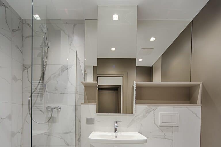 aménager une douche